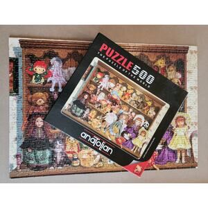 Grandma's Dresser Jigsaw Puzzle 500 Piece Brown Anatolian 3572 Complete